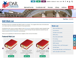 What information is available on the NSDAR members website?
