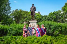 Nathan Hale Wreath Laying