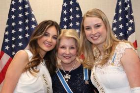 It was a special joy to have granddaughters Sydney and Peyton serving as Personal Pages