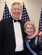 My husband John has enthusiastically supported me throughout my years serving in various DAR positions.