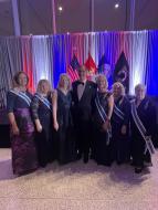 DAR members with George Leone