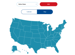 America 250 Event Map