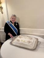  the Great Cake, made using a recipe transcribed by Martha’s granddaughter