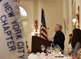 President General, Mrs. Ginnie Sebastian Storage, as our honored guest and keynote speaker