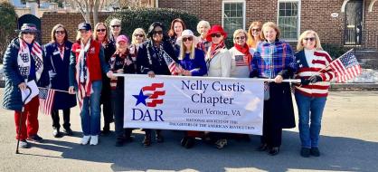 George Washington Birthday Parade in Old Town Alexandria 