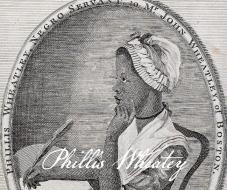 Phillis Wheatley, an enslaved woman who gained international fame and corresponded with George Washington.