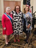 President General Ginnie Sebastian Storage hosted a gracious Heritage Club Reception