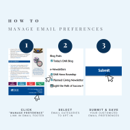 To manage your email preferences moving forward