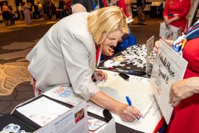 Congratulations to Jenn Pond, National Chair of the Service to America Committee