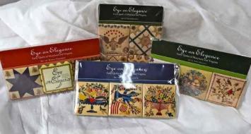 Just some of the Eye on Elegance merchandise in the Museum Shop.