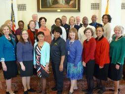 Employees who were presented with Service Awards