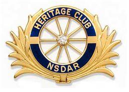 Heritage Club Diamond pin